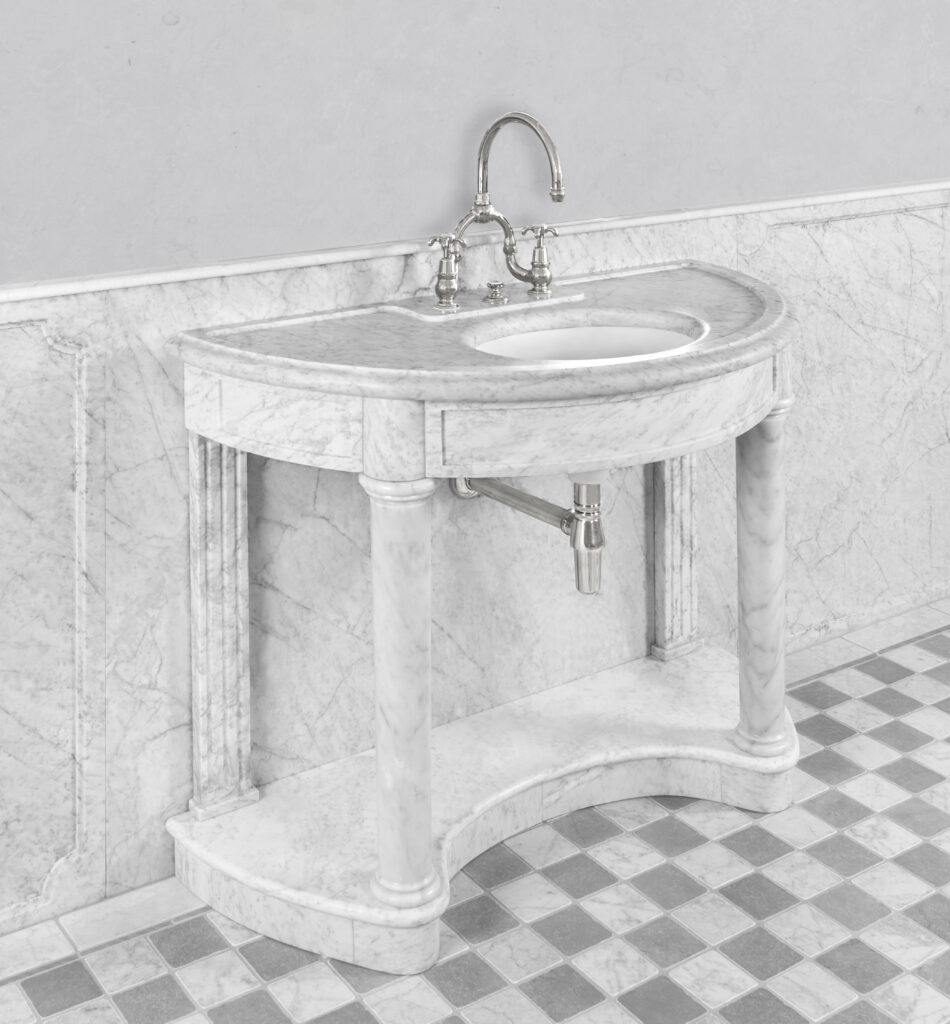 Baño Rococo Belleza clásica: el renacimiento de lo vintage en el baño